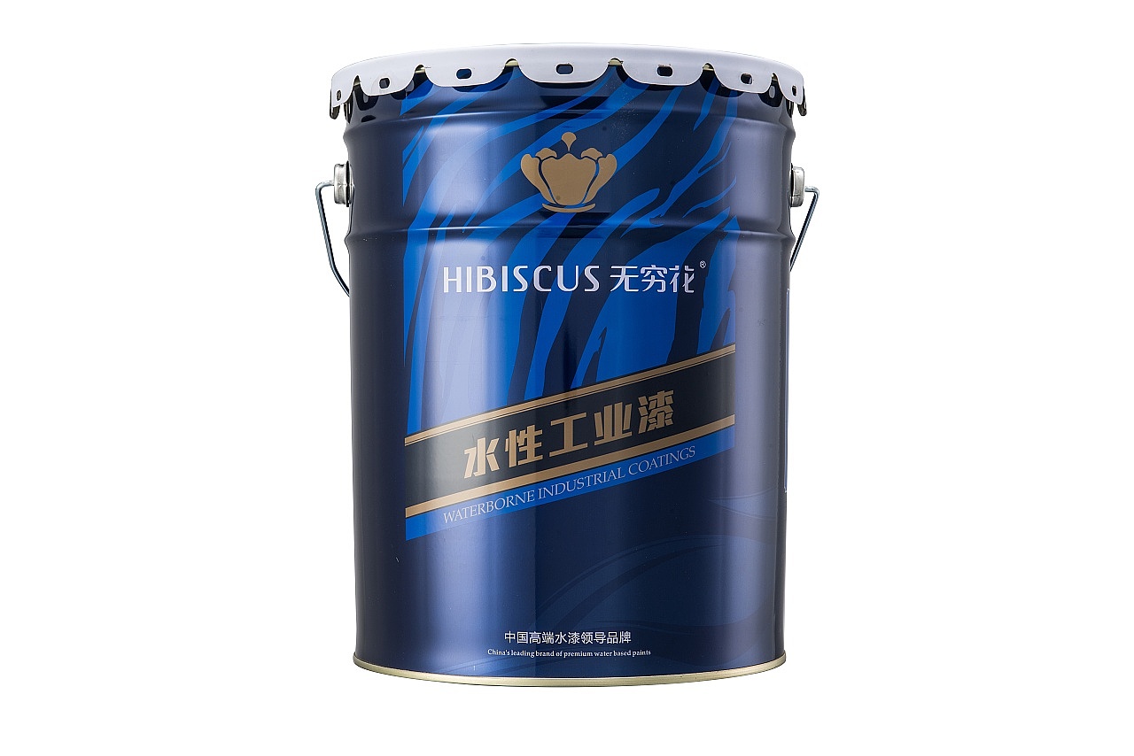 汇点设计的一组高档、大气的涂料包装设计