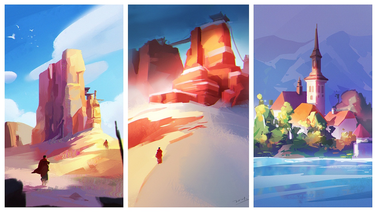 11月-速途总结（图ZMjgwNjE2Nzg0） - 概念设定 - 站酷设计师大橙子插画馆原创素材 - 站酷ZCOOL