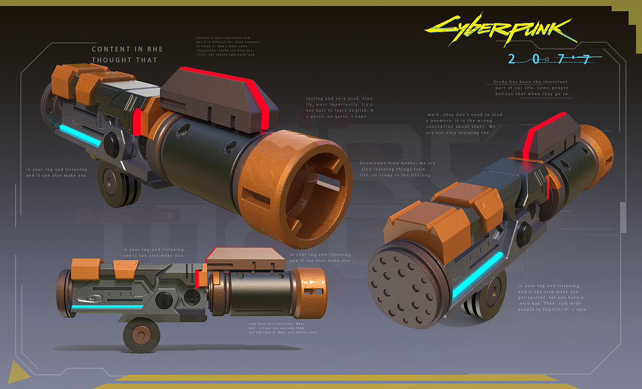 赛博朋克角色设计（图ZMjI5OTUwMzIw） - 人物/生物 - 站酷设计师八角三分原创素材 - 站酷ZCOOL