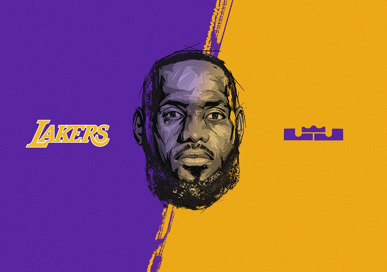 NBA 球星 湖人勒布朗詹姆斯 頭像（圖ZMjQ0NjkzODQw） - 創(chuàng)作習(xí)作 - 站酷設(shè)計(jì)師這真不是我干的原創(chuàng)素材 - 站酷ZCOOL