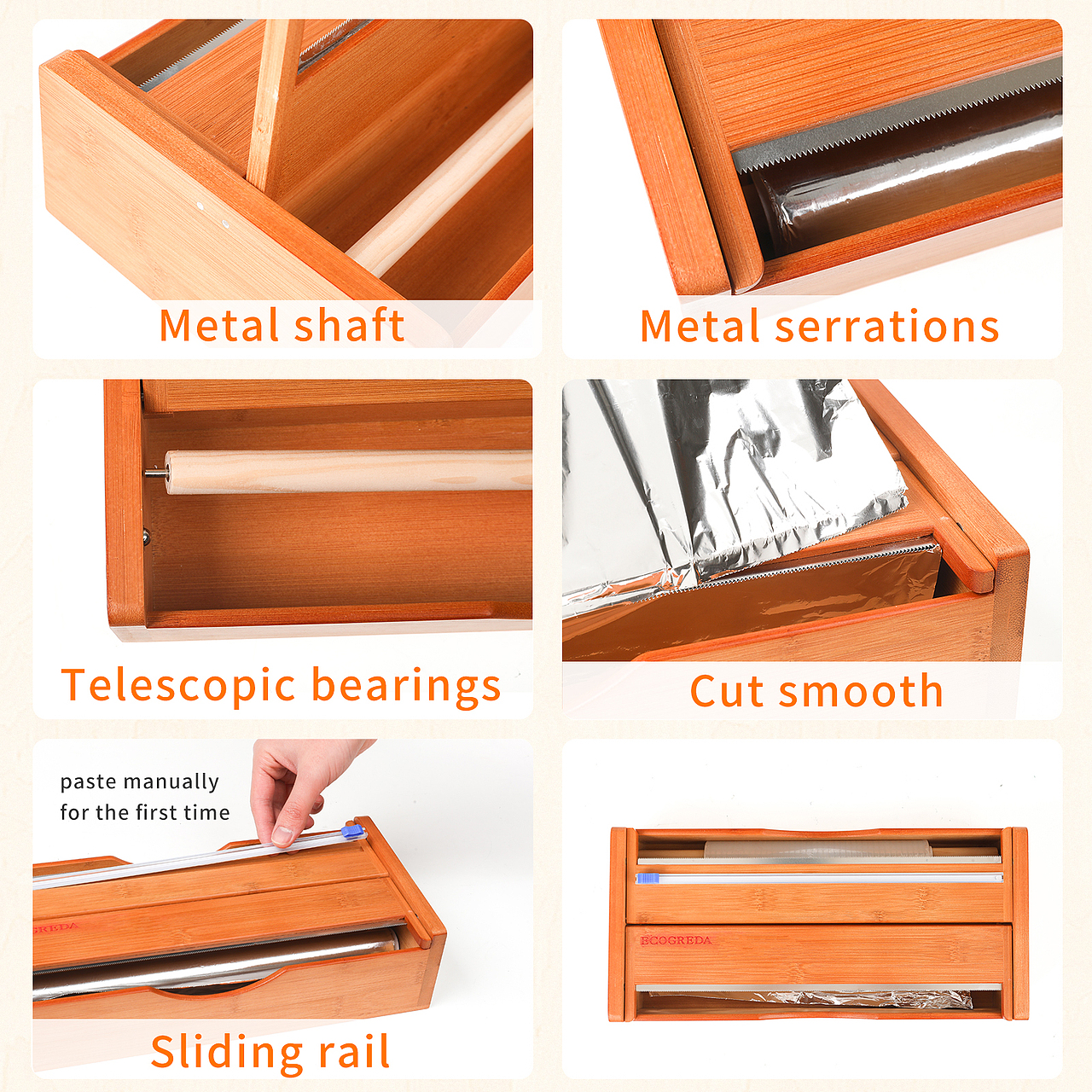亚马逊保鲜膜盒子详情设计