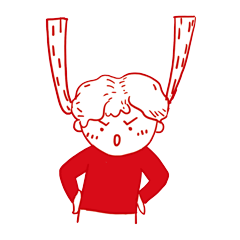 表情包——《红毛衣小月半》