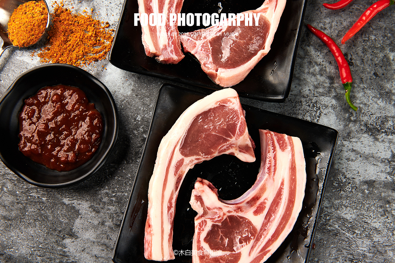 烤肉拍摄（烤肉，烧烤，中餐，美食摄影）（图ZMTgyNjQ0NjMy） - 产品摄影 - 站酷设计师木白美食照相馆原创素材 - 站酷ZCOOL
