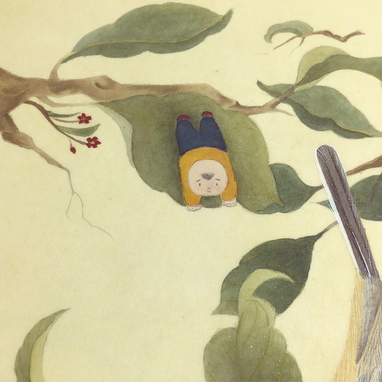 工笔小画（图ZMTQ3NjM4MDQ0） - 商业插画 - 站酷设计师阿峦啊原创素材 - 站酷ZCOOL