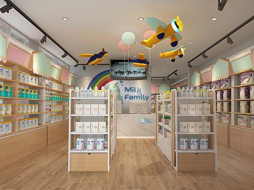 母嬰店（個人主頁-ZNDUwMzk0NzY=） - 家裝設(shè)計 - 站酷設(shè)計師Z78564909原創(chuàng)素材 - 站酷ZCOOL