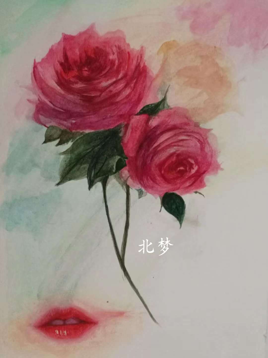 ♥水彩绘♥（图ZMjE5ODg1ODg4） - 绘画 - 站酷设计师北梦_lm原创素材 - 站酷ZCOOL
