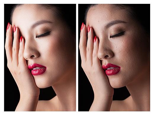 人像修图--皮肤磨皮