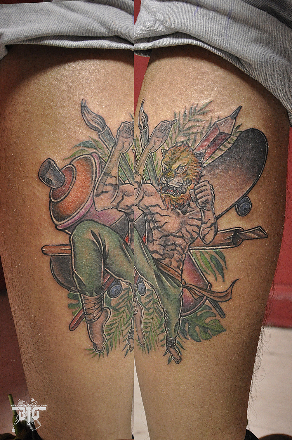 BTO tattoo 原 刺青 2017部分彩色文身作品（图ZMTAyNjcyODYw） - 其他 - 站酷设计师呼延良澔ansr原创素材 - 站酷ZCOOL