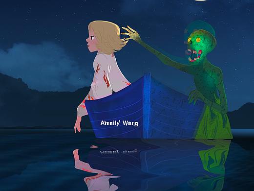 插画练习（个人主页-ZMjY1MTMwODQ=） - 创作习作 - 站酷设计师王美丽呐原创素材 - 站酷ZCOOL