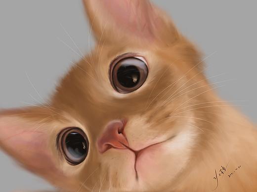 小橘回眸?。▊€人主頁-ZNTQzMjI5NjA=） - 藝術(shù)插畫 - 站酷設(shè)計師Y7秒呀原創(chuàng)素材 - 站酷ZCOOL