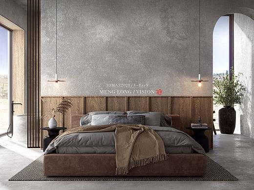 &quot;诧寂&quot;；3DMAX2020 / V-Ray5 / VISION