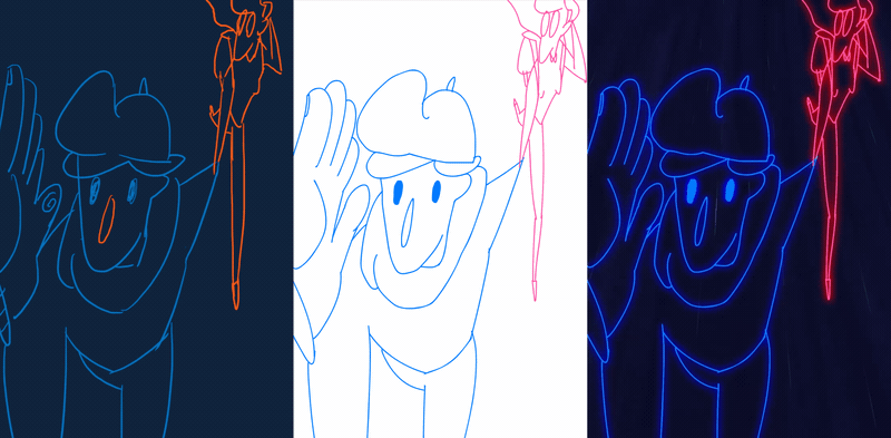 走过最长的黑夜/H5动画