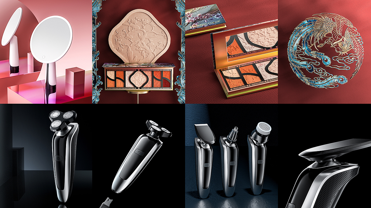 《2021年终C4D产品渲染总结》