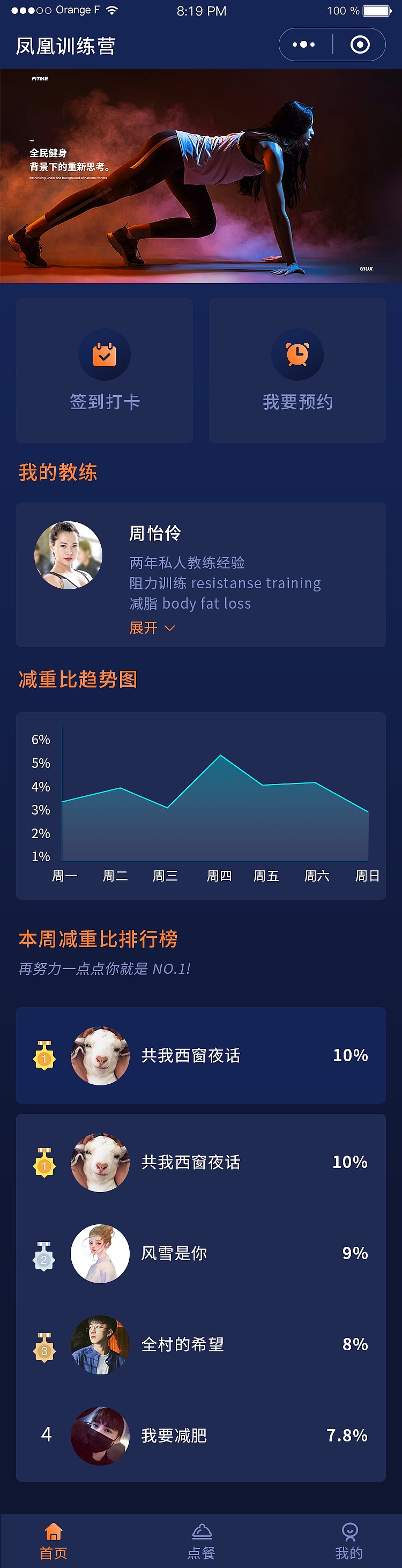 鳳凰訓(xùn)練營(yíng)小程序-學(xué)員端（圖ZMjI5OTg0MDky） - 其他UI - 站酷設(shè)計(jì)師晴空_w原創(chuàng)素材 - 站酷ZCOOL