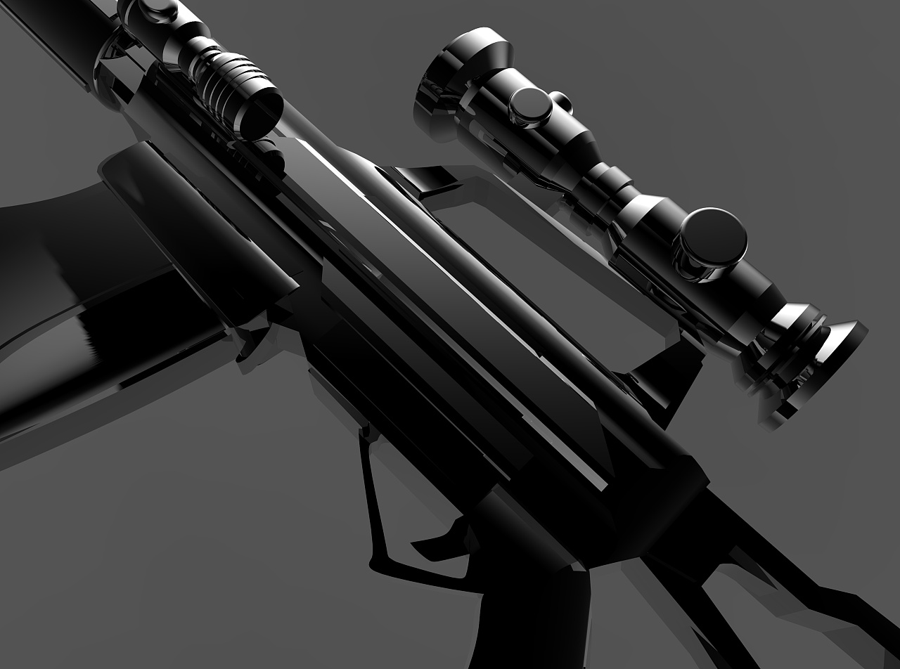 大口径冲锋枪设计