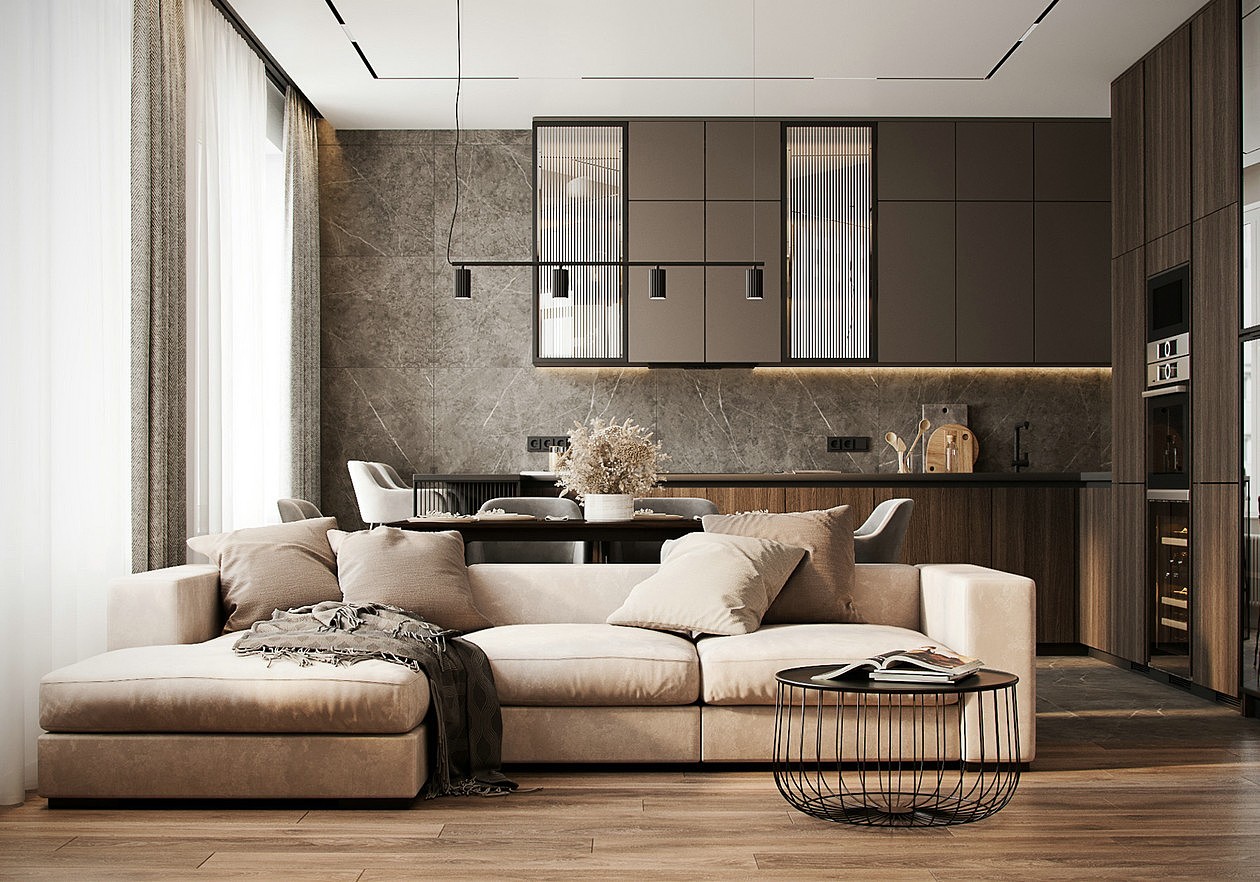 现代简约风小空间公寓设计