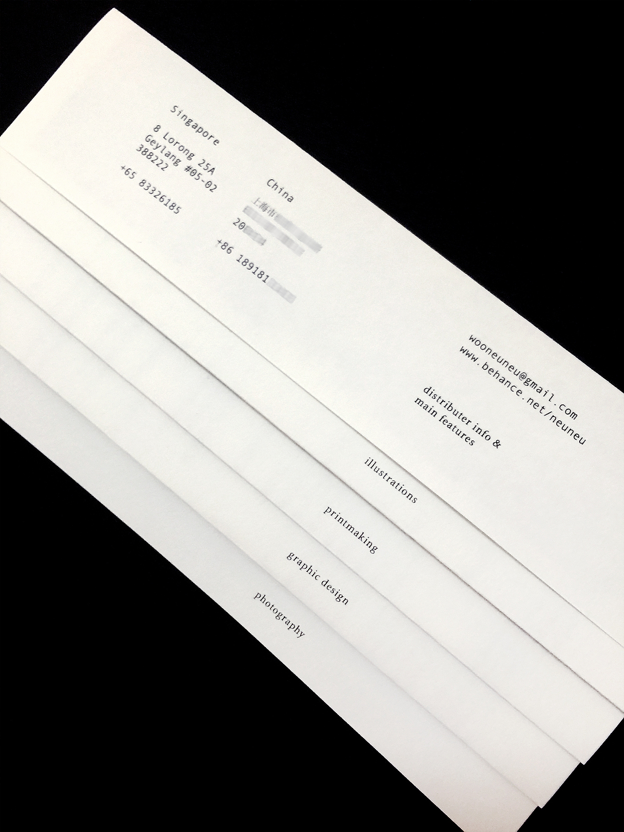 Shameless self-promotion brochure 宣传册排版（图ZMjkzMDc4NjA=） - 宣传物料 - 站酷设计师neuneuneu原创素材 - 站酷ZCOOL