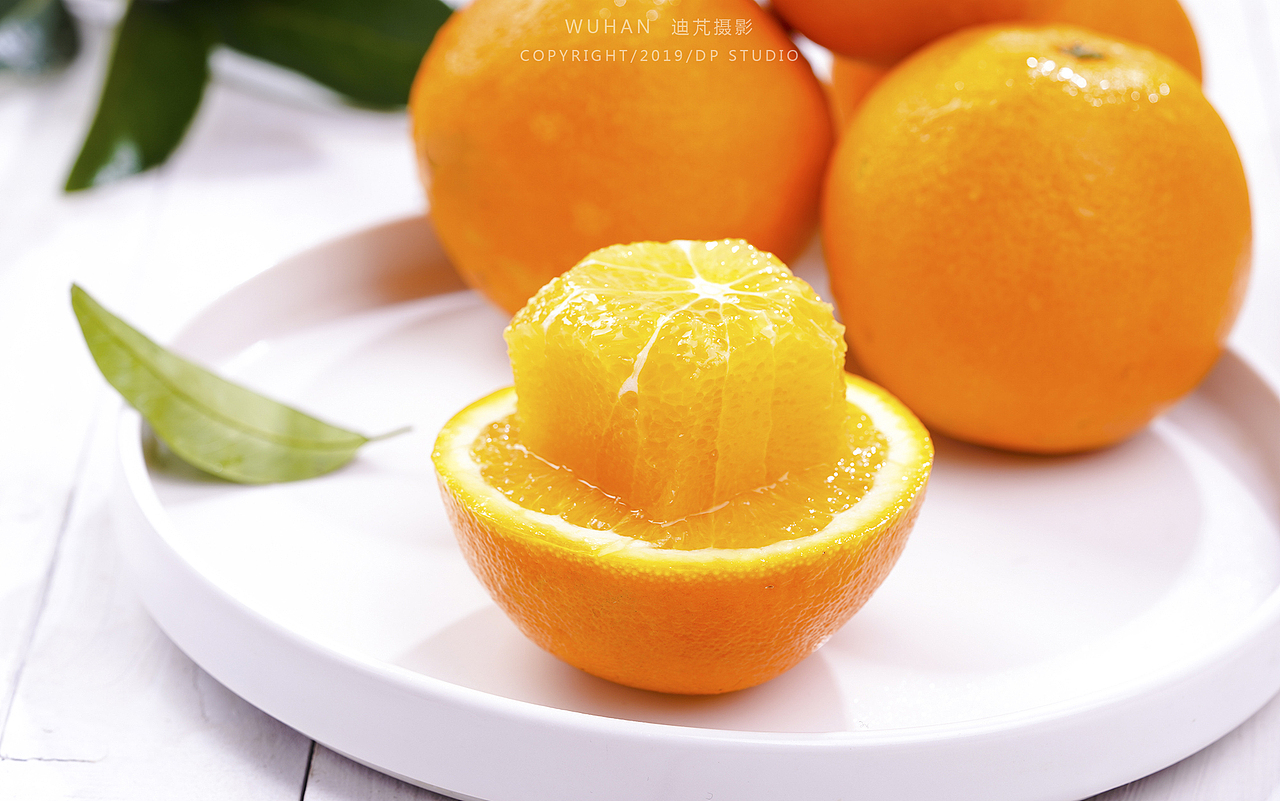 橙子 赣南脐橙水果摄影