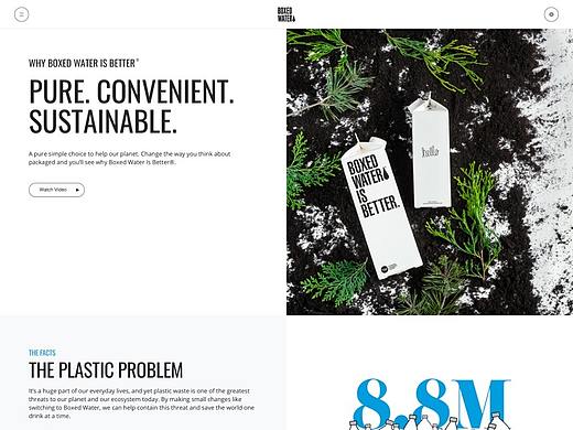 boxed-water 网页设计（个人主页-ZNTU4NDQ3ODg=） - 电商 - 站酷设计师freefield原创素材 - 站酷ZCOOL