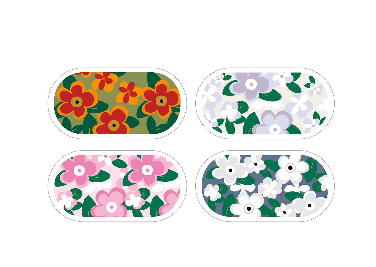 花的梦想地毯鼠标垫毯子毛毯杯垫文创产品（图ZMjU5NTU5Nzky） - 商业插画 - 站酷设计师阿茹生肖IP原创素材 - 站酷ZCOOL