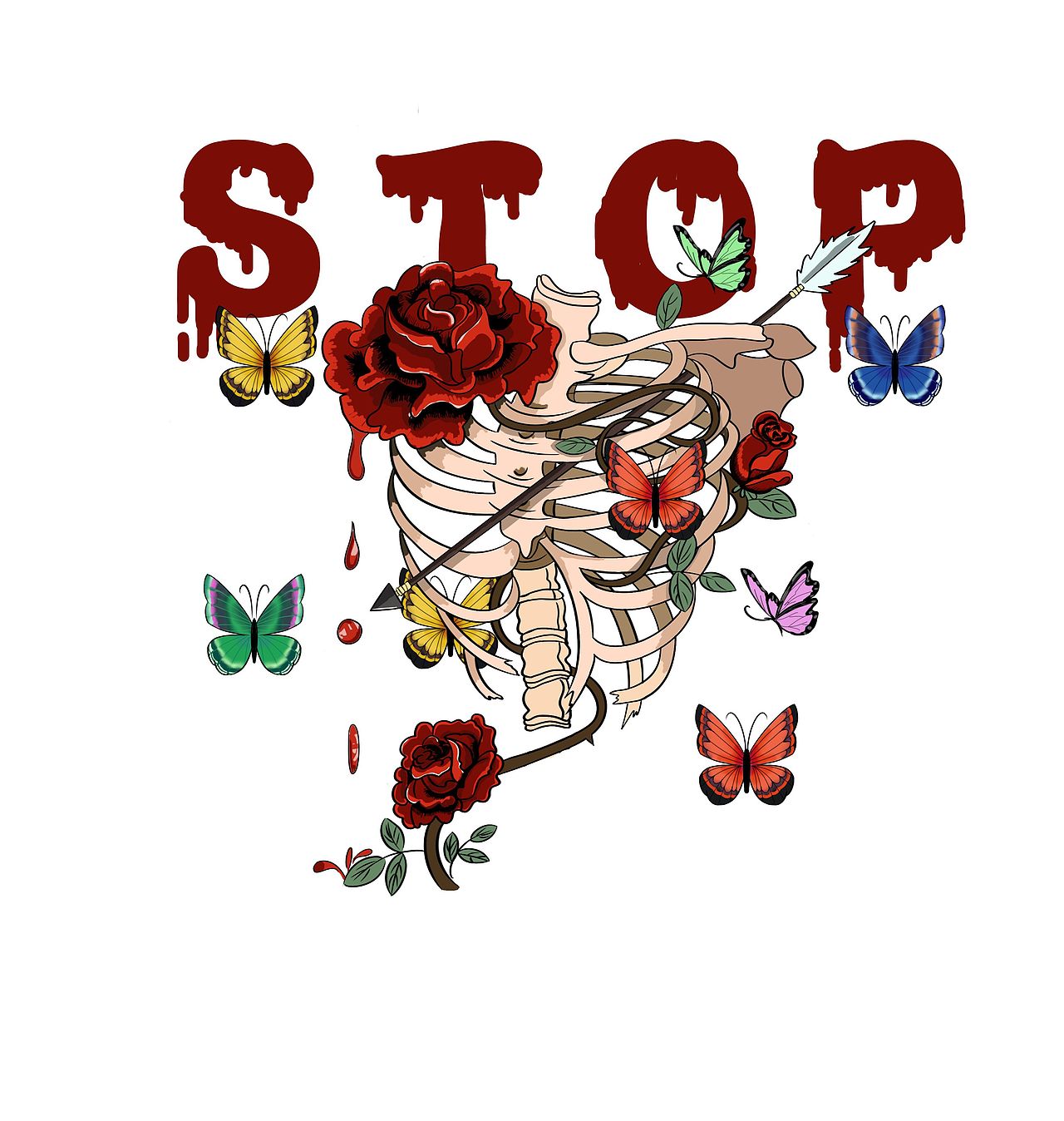 衣服印花,插画合集~~小莲小莲原创作品