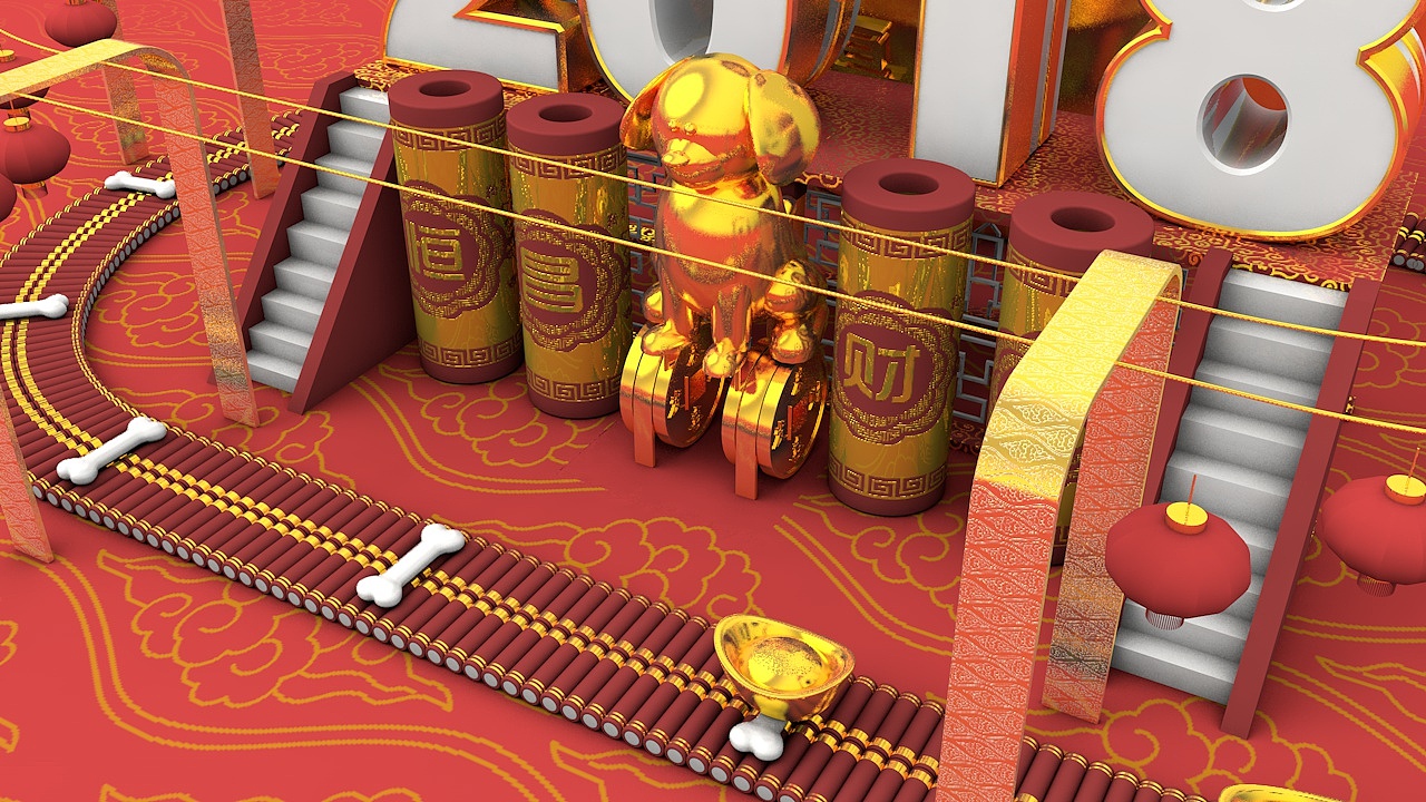 恭贺新春拜年小动画（图ZMTA2MTI0NjYw） - 动画/影视 - 站酷设计师徐叉叉原创素材 - 站酷ZCOOL
