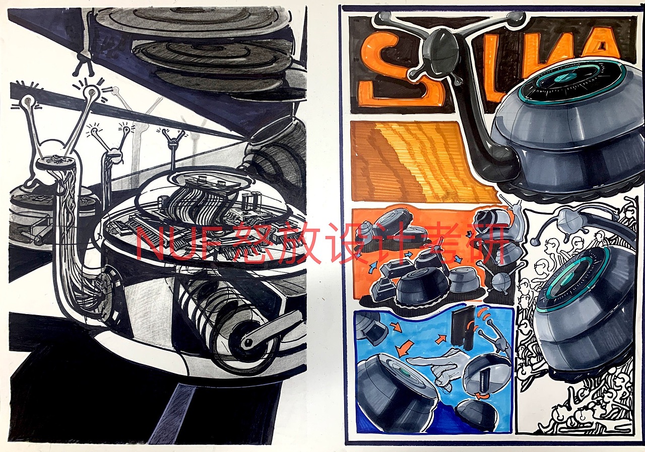 2021届学员优秀作品(川美/重师/工商产品设计考研)