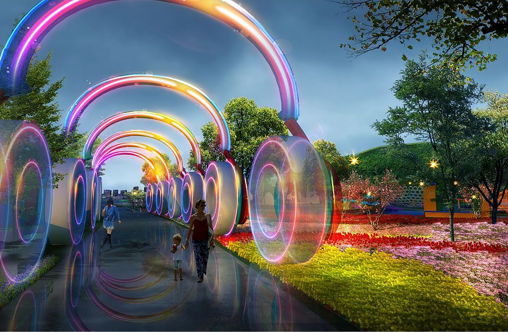 音乐小镇|空间|景观设计|圣景创筑_原创作品-站酷zcool