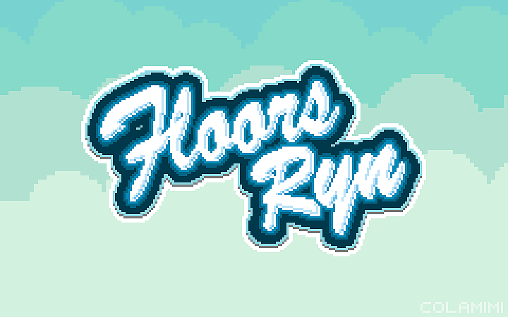 【像素画】像素字体LOGO设计。