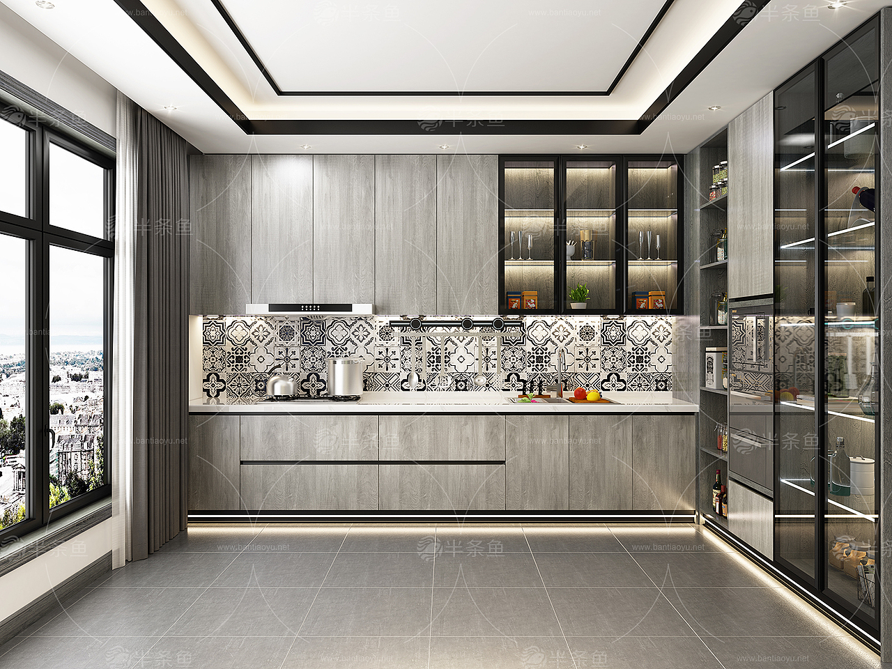 【效果图表现】（图ZMjQwNjYyNzcy） - 家装设计 - 站酷设计师半条鱼小雪原创素材 - 站酷ZCOOL