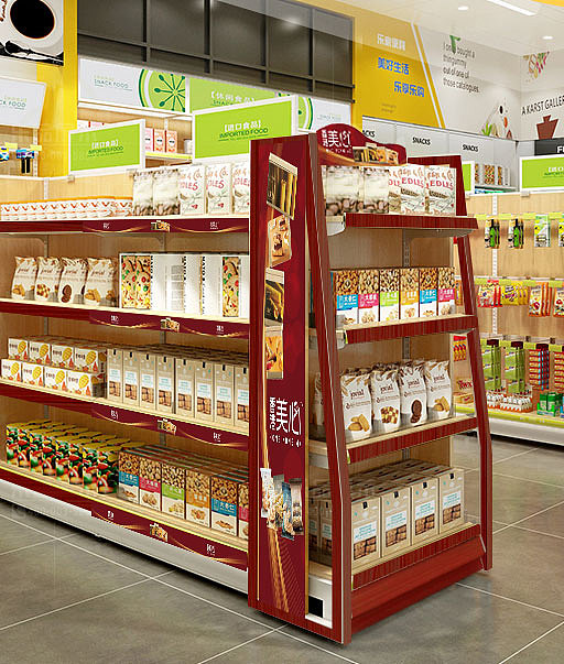 超市端头货架设计 练习