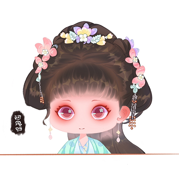 Q版卿卿日常（图ZMzI2NzE5NTI0） - 商业插画 - 站酷设计师阿凤呀原创素材 - 站酷ZCOOL