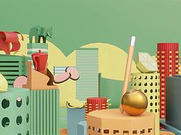 一個(gè)簡(jiǎn)單的三維 動(dòng)畫