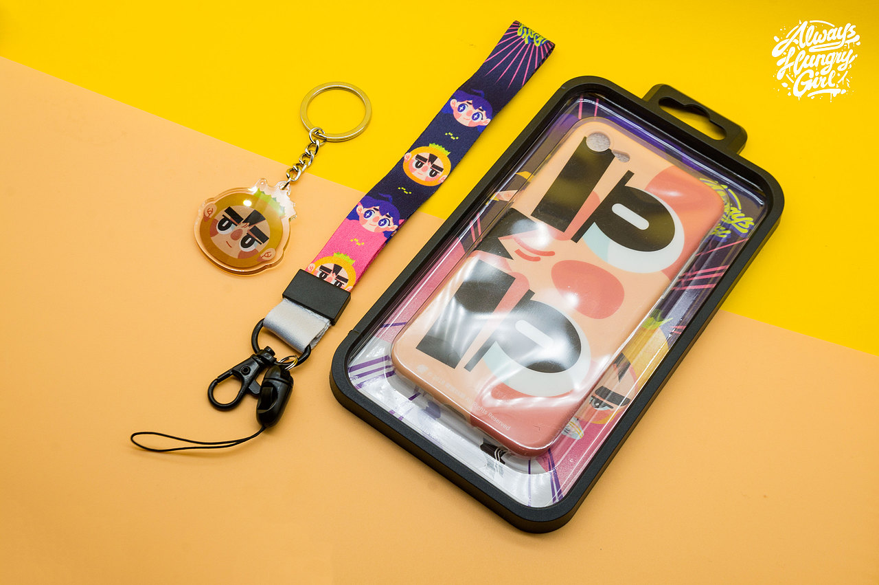 常饿贩售饥 趣味情侣手机壳系列设计