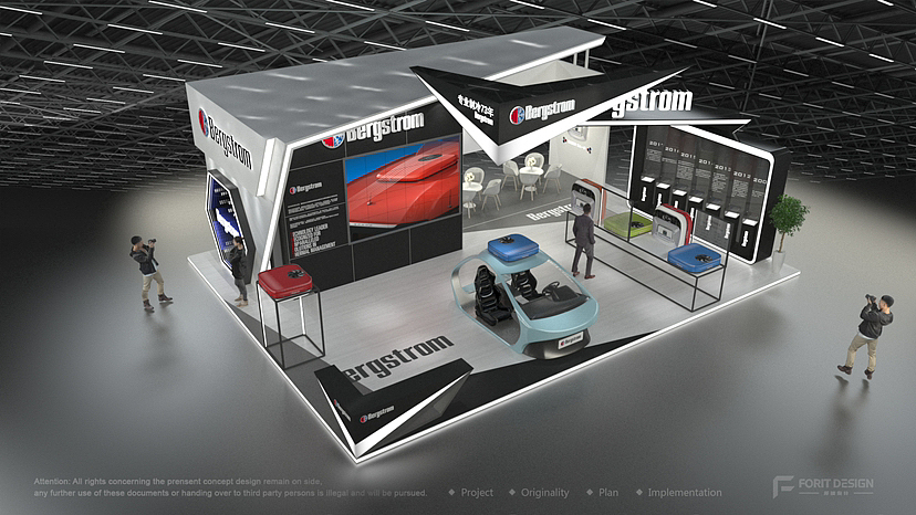 展台设计｜科技展台设计（图ZMzM4MTAxNDcy） - 场景 - 站酷设计师胡先森Design原创素材 - 站酷ZCOOL