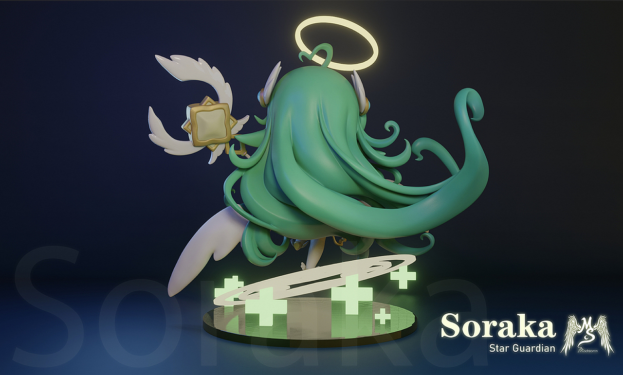 MsDreamm 索拉卡 星之守护者 3D模型（图ZMjgzOTA3MDY0） - 人物/生物 - 站酷设计师MsDreamm原创素材 - 站酷ZCOOL