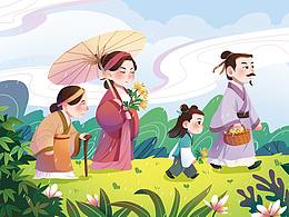 美育插画设计参考