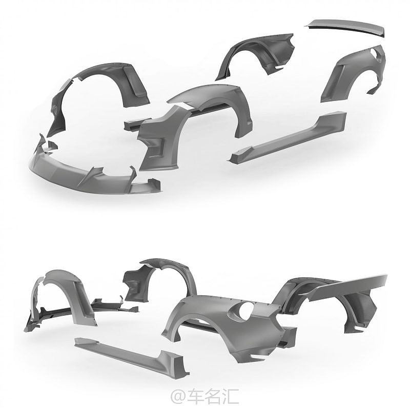 福特野马改装CD宽体轮眉（图ZMzM5NjY1NTY4） - 产品摄影 - 站酷设计师拉瑞达斯原创素材 - 站酷ZCOOL