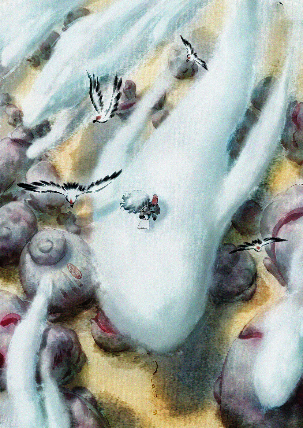 8.21—8.31每日一涂合集（图ZMzQ5NzIxMzQ0） - 绘本 - 站酷设计师九月浅草原创素材 - 站酷ZCOOL