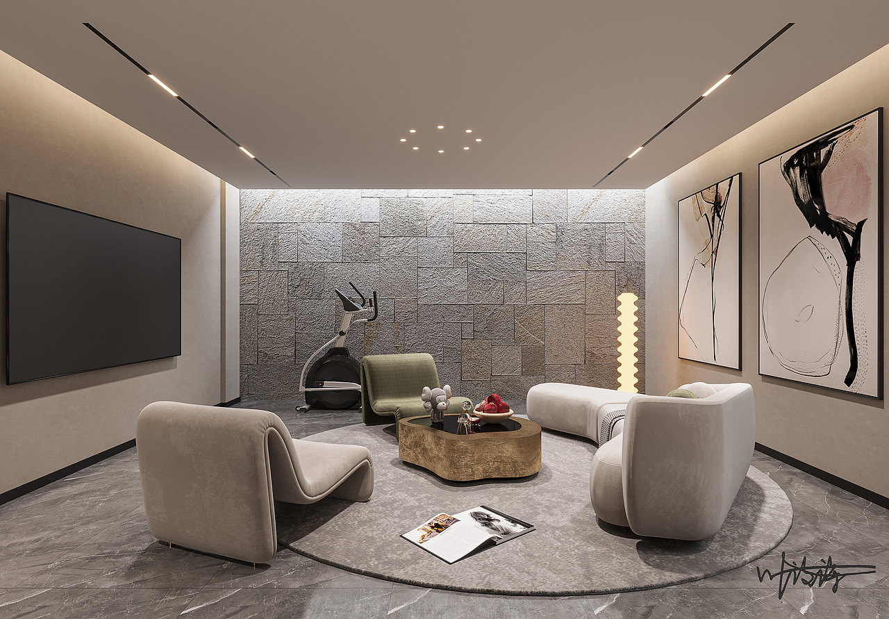 现代别墅|干净高级，低调的奢华！