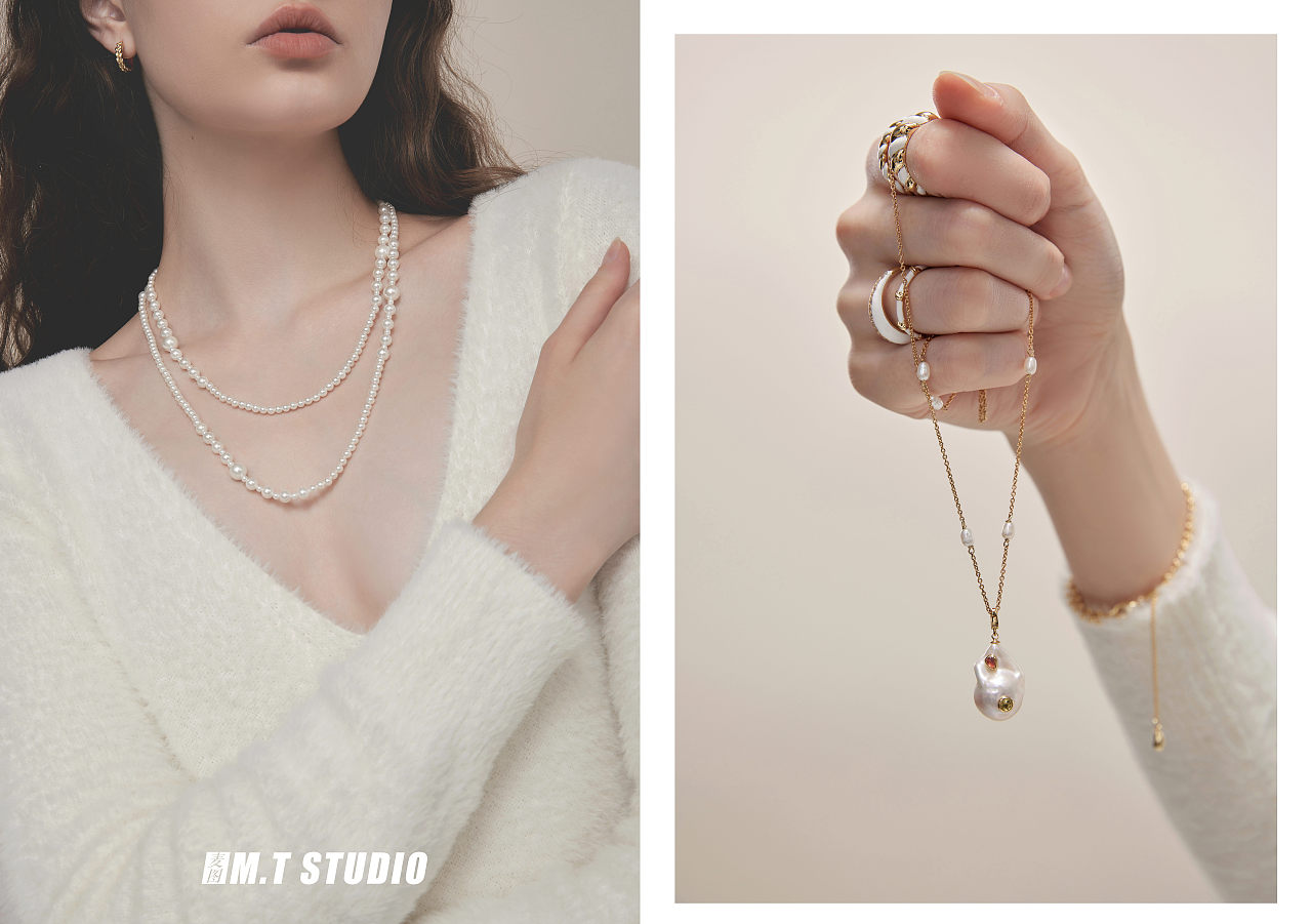 产品摄影 外模饰品拍照出图 首饰项链耳饰戒指外模拍照