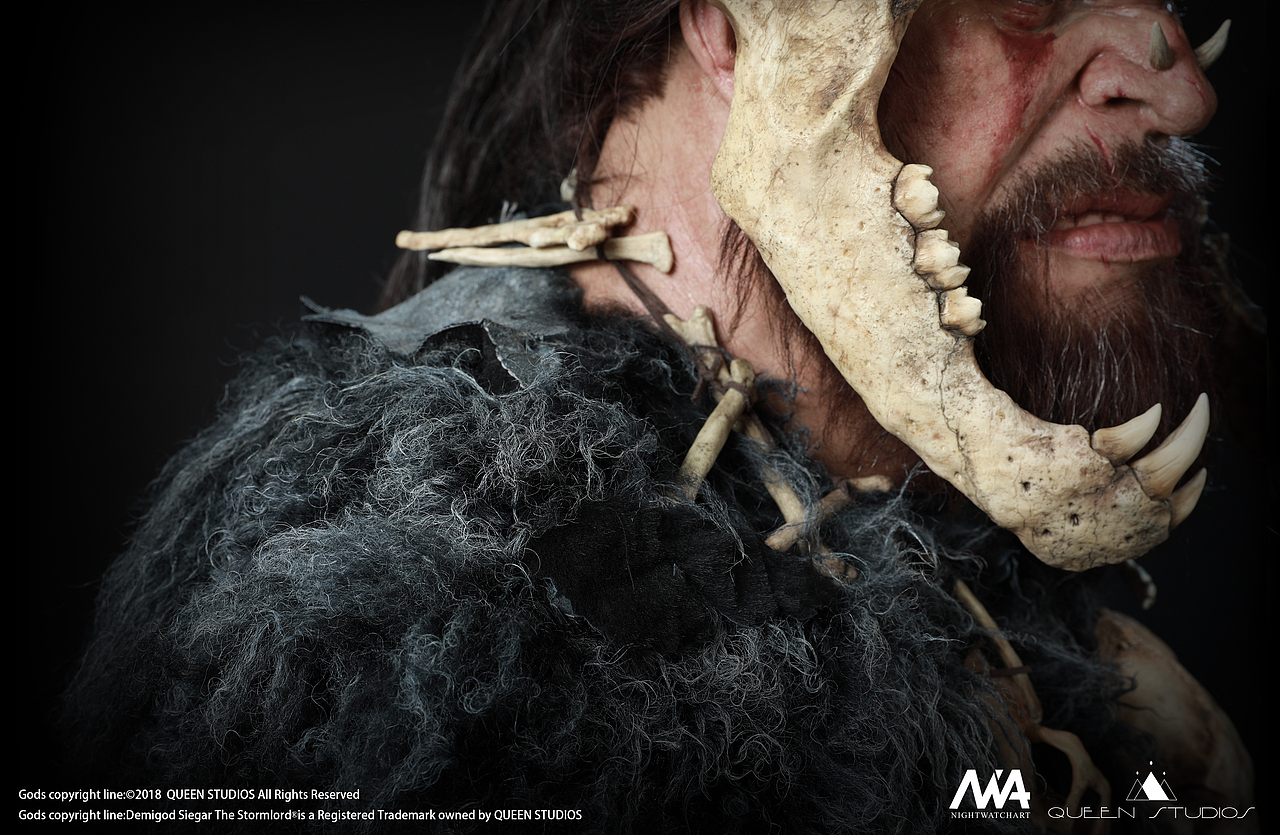 Queen Studios 原创作品：半神-风暴之王-齐格尔（图ZMTM3Njk0Mjgw） - 手办/模玩 - 站酷设计师QueenStudios原创素材 - 站酷ZCOOL