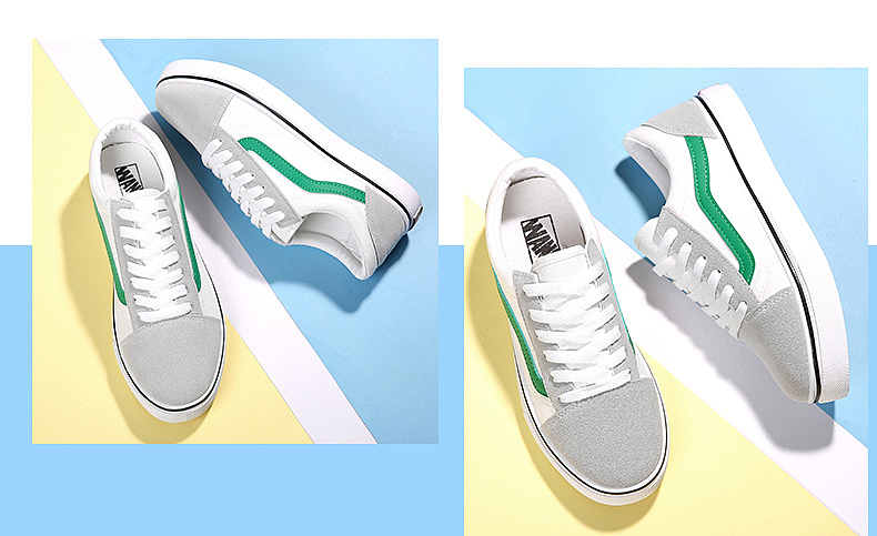 情侣板鞋详情设计