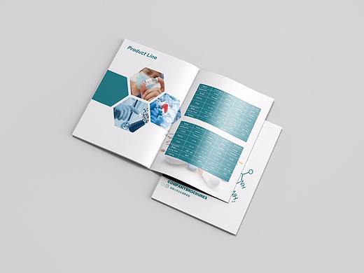 药用画册模板设计