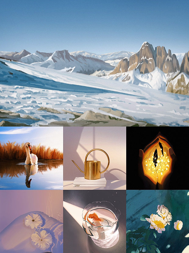 色彩60天挑战赛 色彩打卡小心得（图ZMzIwNjU4MTUy） - 创作习作 - 站酷设计师墨黎li原创素材 - 站酷ZCOOL