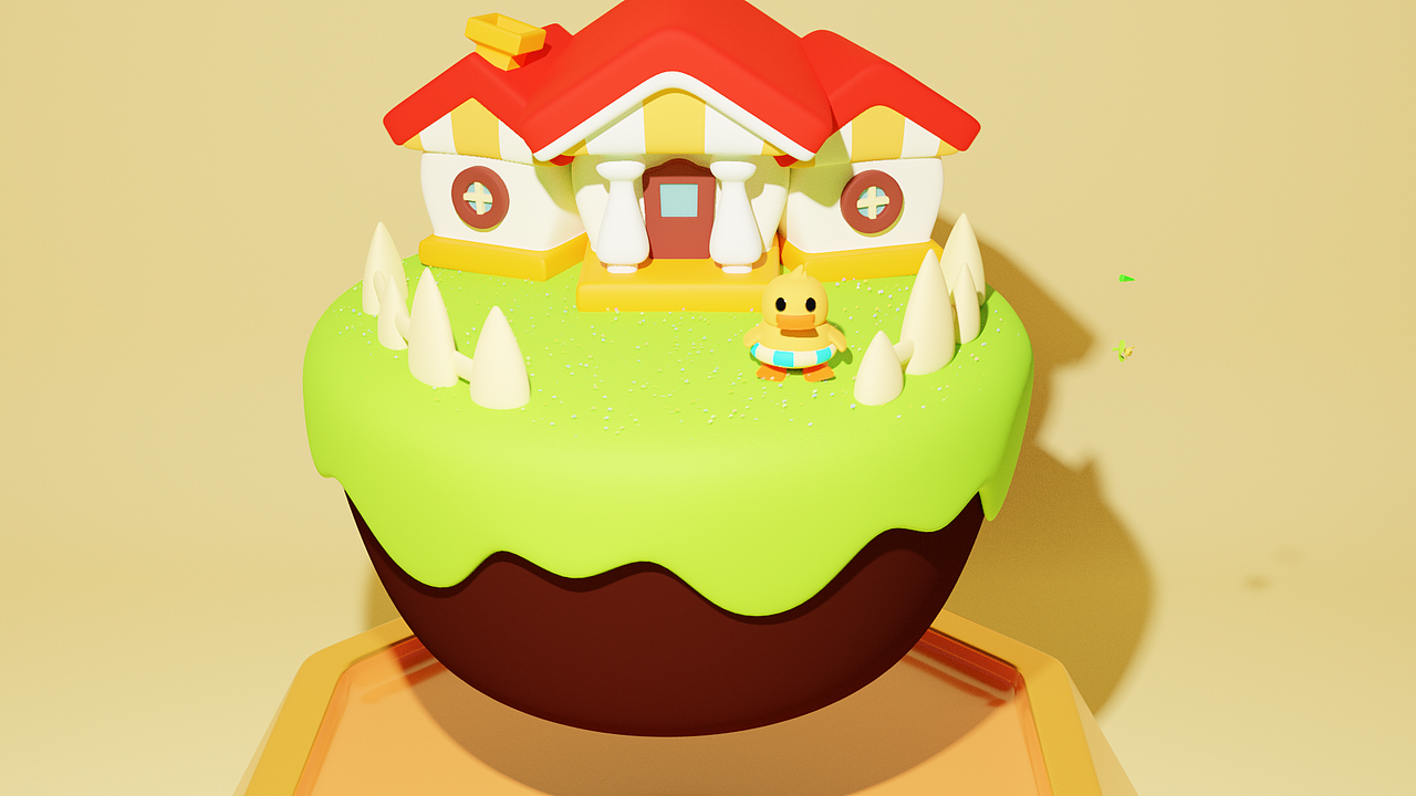 blender建模练习打卡(1)