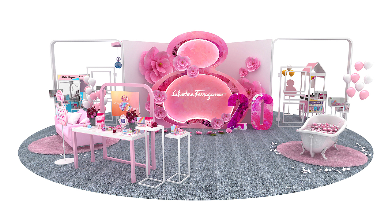 美陈设计（图ZMTIyOTMwMzc2） - 展陈设计 - 站酷设计师拯救小怪兽原创素材 - 站酷ZCOOL