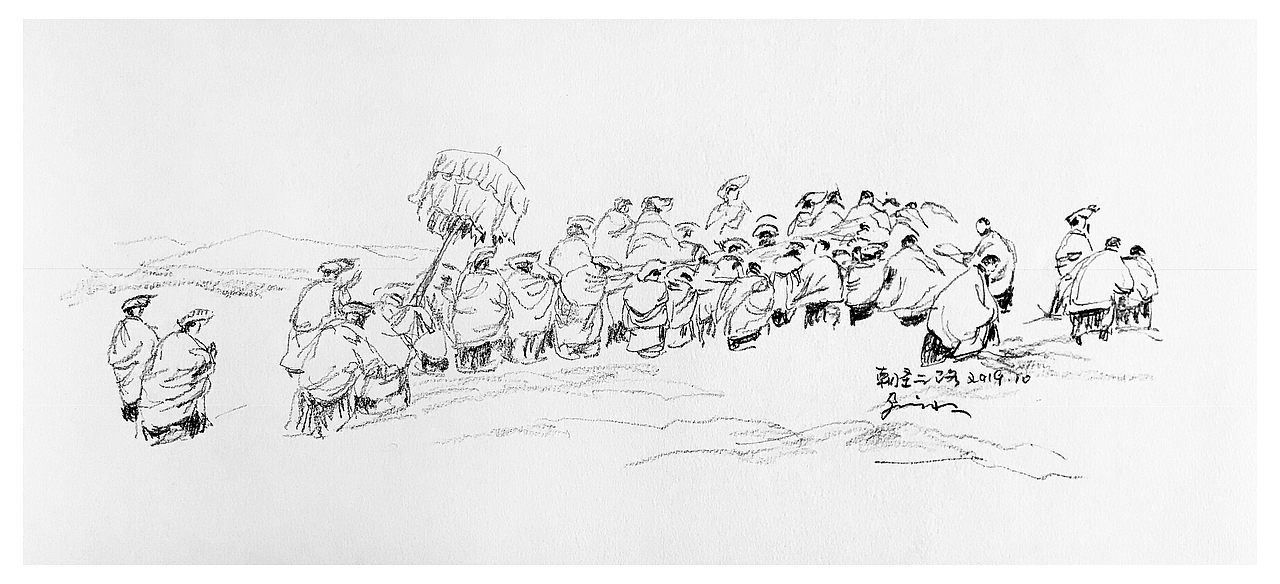 一组速写--人物