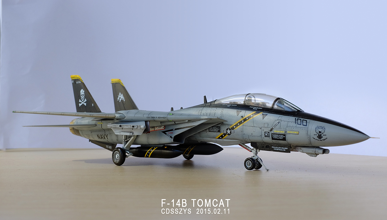 1:72 美国海军重型舰载战斗机 f-14b tomcat 熊猫（图ZMjQ2OTgxMzY=） - 手办/模玩 - 站酷设计师cdsszys原创素材 - 站酷ZCOOL