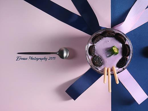 奥利奥酸奶杯拍摄